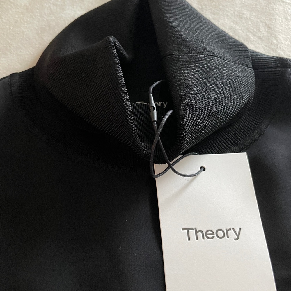 THEORY - sleeveless roll neck top NWT - Picture 3 of 8